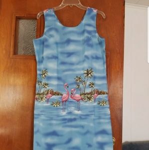 Mini hawaiian dress